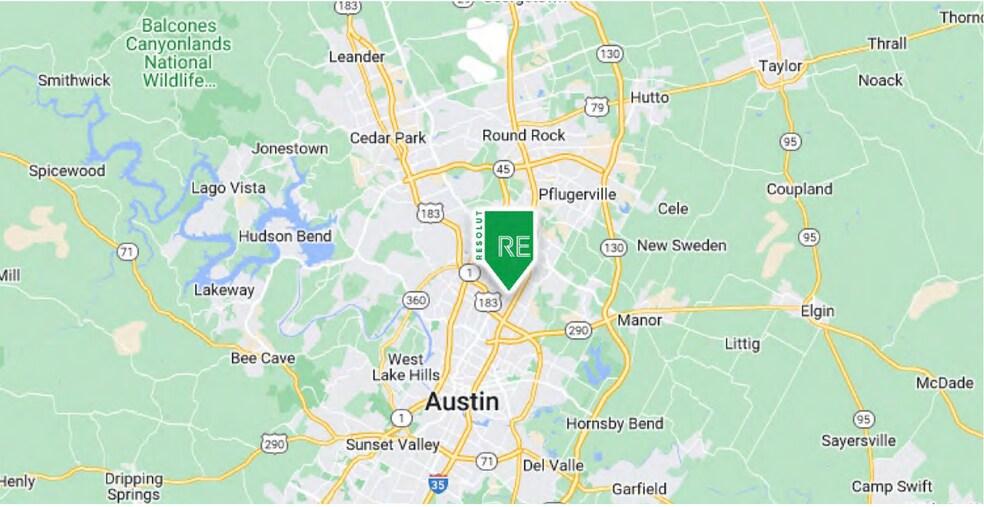 9515 N Lamar Blvd, Austin, TX for lease - Building Photo - Image 2 of 7