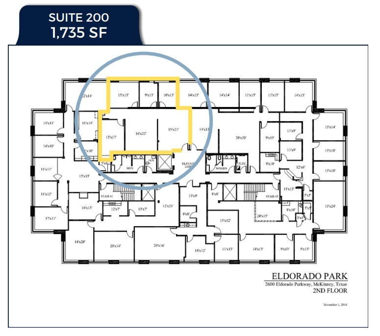 2600 Eldorado Pky, McKinney, TX for lease Floor Plan- Image 1 of 1