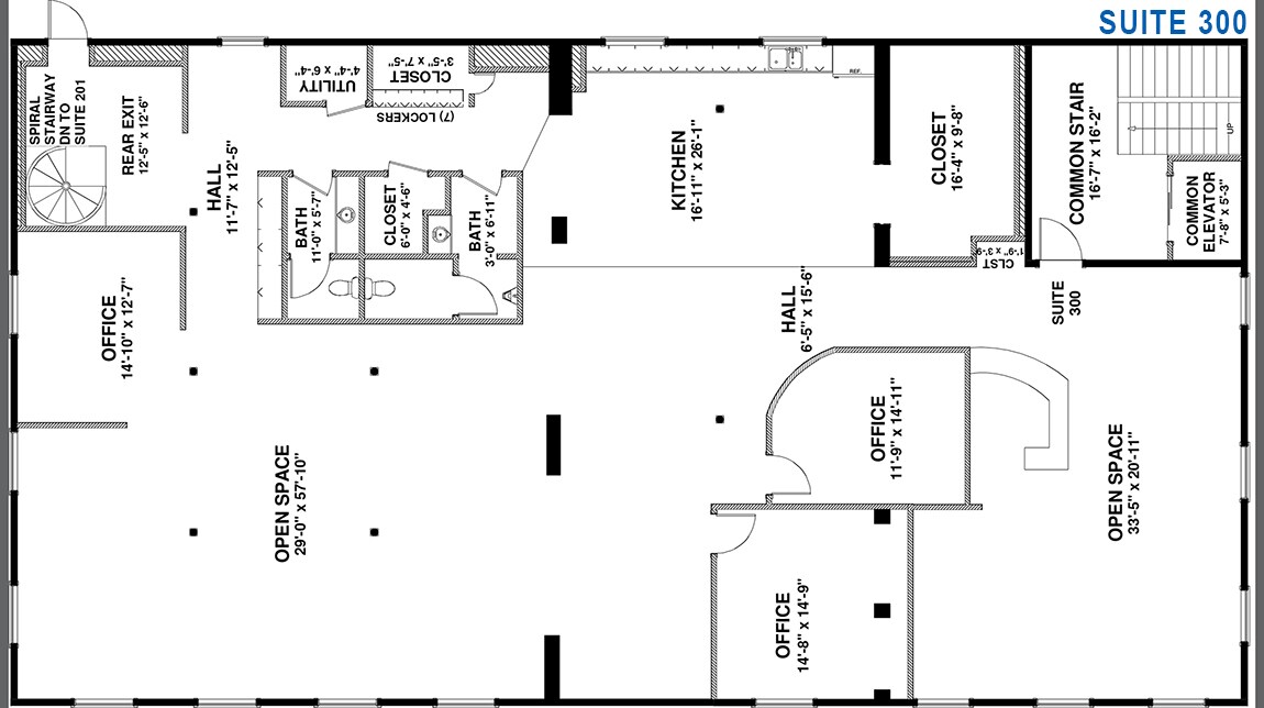 201 N 2nd St, Harrisburg, PA for lease Floor Plan- Image 1 of 1