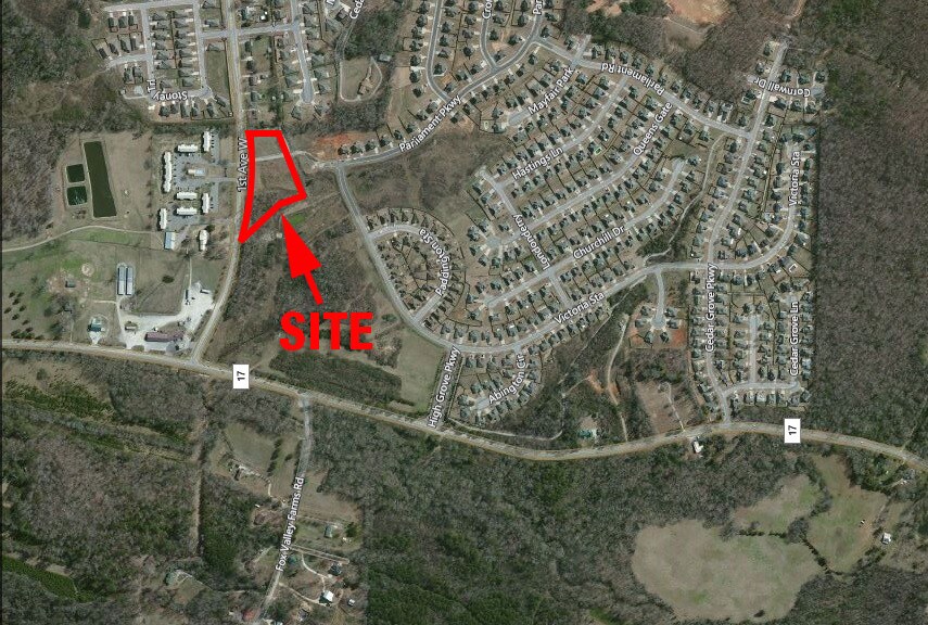 SE Corner of Hwy 17 & 1st Ave W, Alabaster, AL for sale - Building Photo - Image 1 of 3