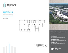 300 Tri State International, Lincolnshire, IL for lease Floor Plan- Image 1 of 1