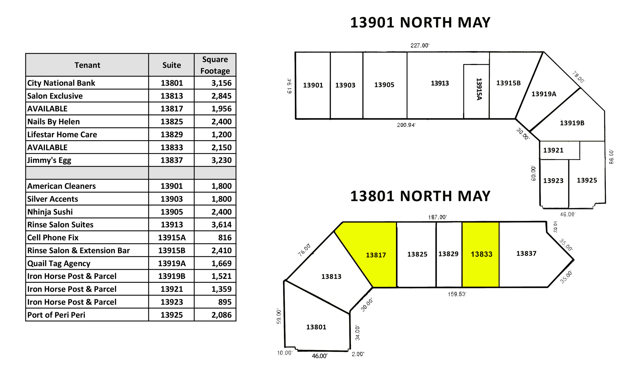 13802-13804 N May Ave, Oklahoma City, OK for lease Site Plan- Image 1 of 1