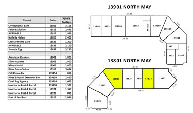 13802-13804 N May Ave, Oklahoma City, OK for lease Site Plan- Image 1 of 1