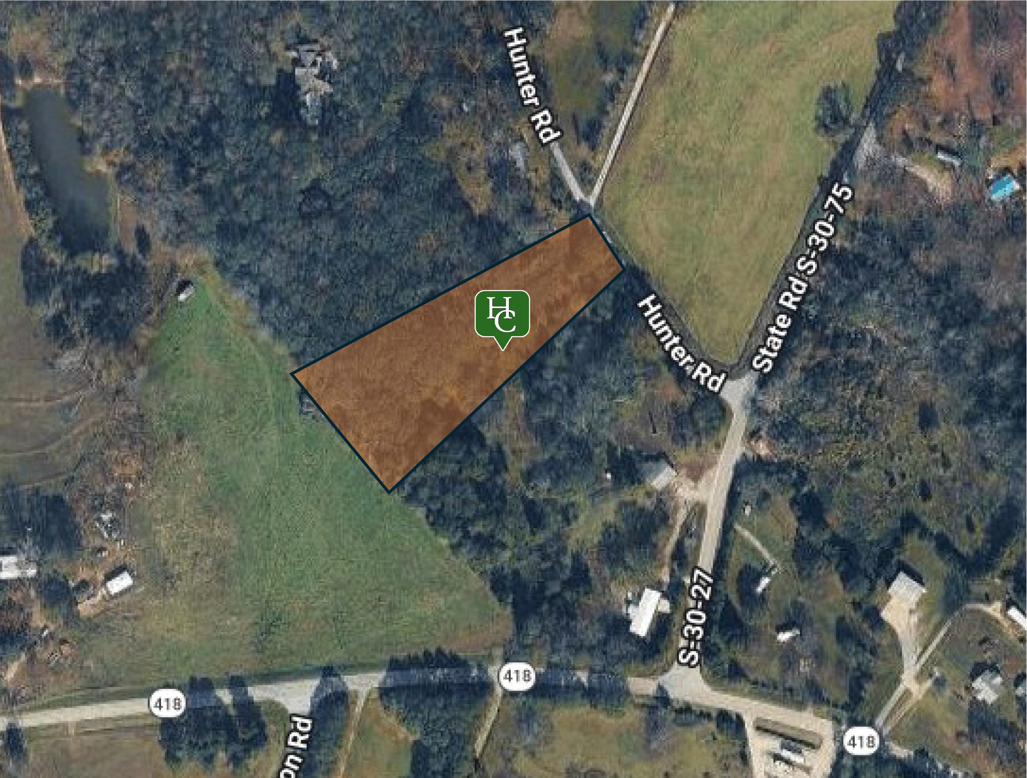 262 Hunter Rd, Fountain Inn, SC for sale Aerial- Image 1 of 2