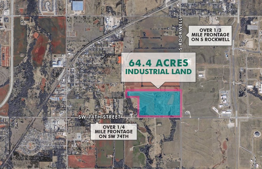 s In Oklahoma Map SW 74TH & S Rockwell, Oklahoma City, OK 73169   Land for Sale 