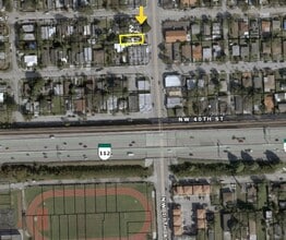 4120 NW 17th Ave, Miami, FL - AERIAL  map view