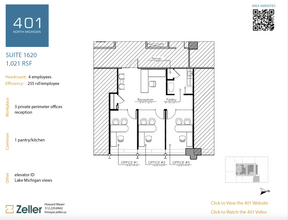 401 N Michigan Ave, Chicago, IL for lease Floor Plan- Image 1 of 1