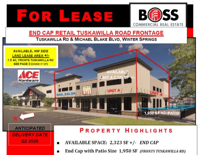 SEC 434 & Tuskawilla Rd, Winter Springs, FL for lease - Building Photo - Image 1 of 3
