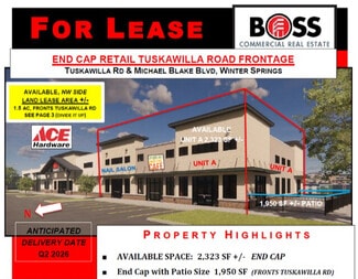 More details for SEC 434 & Tuskawilla Rd, Winter Springs, FL - Retail for Lease