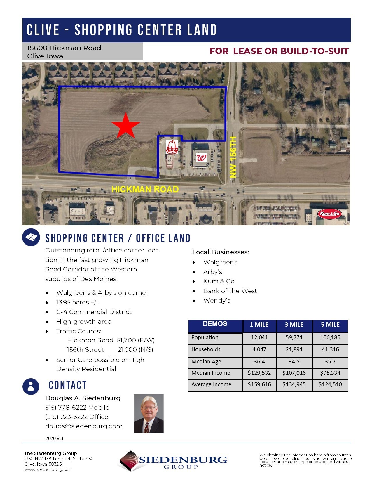 Deerfield Land-Clive, Clive, IA for sale Building Photo- Image 1 of 1