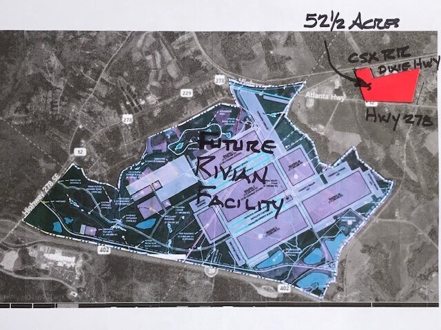 5791 Atlanta Hwy, Rutledge, GA for sale Aerial- Image 1 of 8