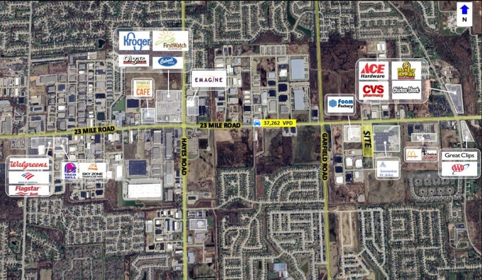 17300 23 Mile Rd, Macomb, MI for lease - Primary Photo - Image 1 of 3