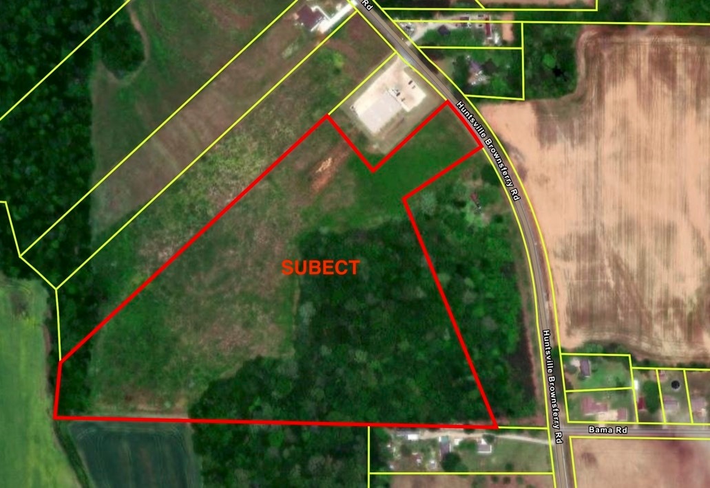 Huntsville Brownsferry Road, Athens, AL for sale Aerial- Image 1 of 3