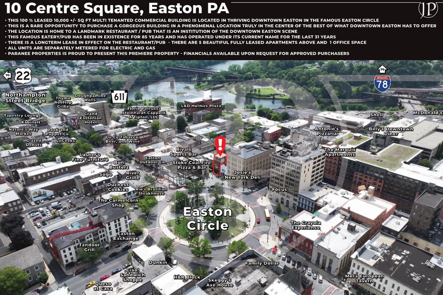 10 Centre, Easton, PA for sale - Building Photo - Image 1 of 74