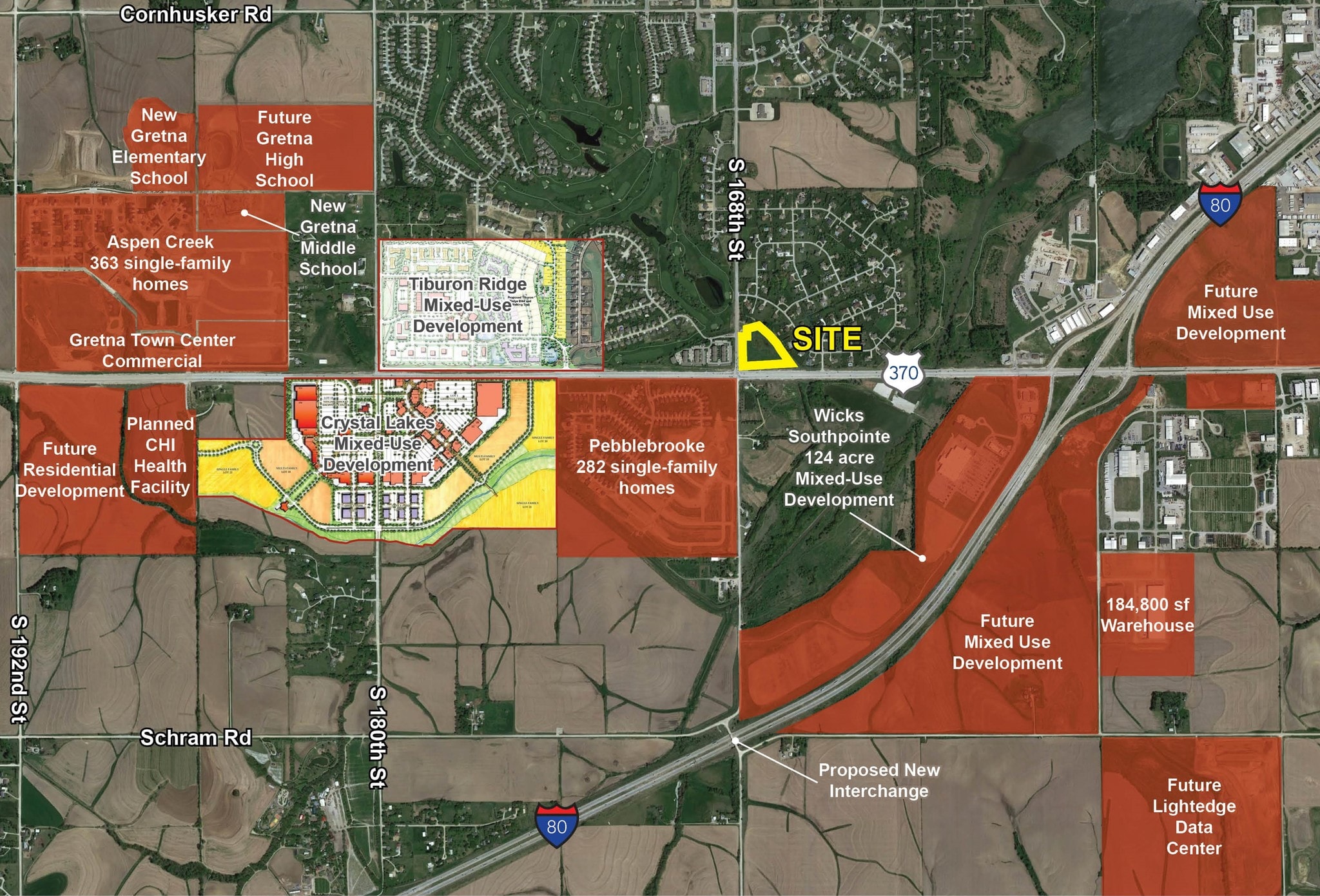 NEC of 168th & Hwy 370, Omaha, NE for sale Other- Image 1 of 1