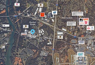 8808 Wilkinson Blvd, Charlotte, NC - AERIAL  map view