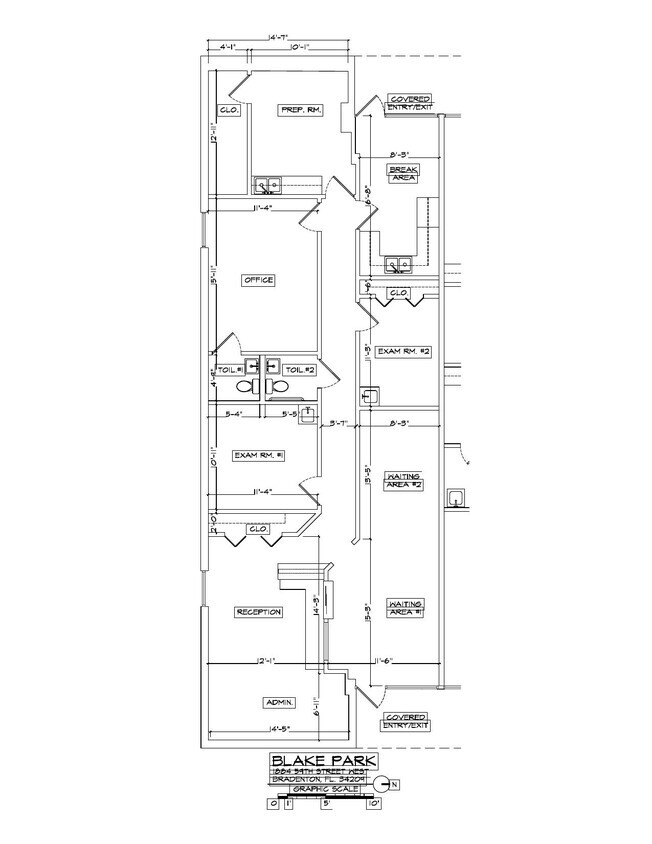 1800 59th St, Bradenton, FL for lease Floor Plan- Image 1 of 1