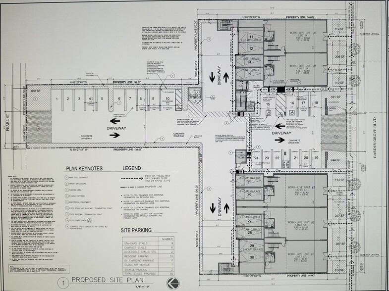 10641-10661 Garden Grove Blvd, Garden Grove, CA for sale - Site Plan - Image 2 of 3