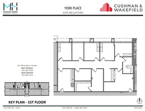 7701 York Ave S, Edina, MN for lease Floor Plan- Image 1 of 1