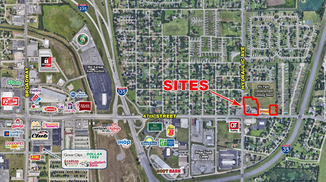 47th & Hydraulic, Wichita, KS 67216 Land for Sale