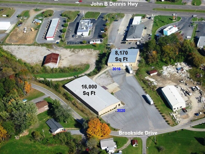 3020 Brookside Dr, Kingsport, TN for sale - Aerial - Image 1 of 1