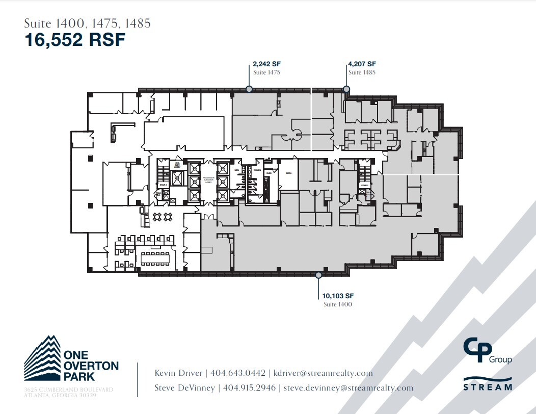 3625 Cumberland Blvd SE, Atlanta, GA for lease Floor Plan- Image 1 of 1