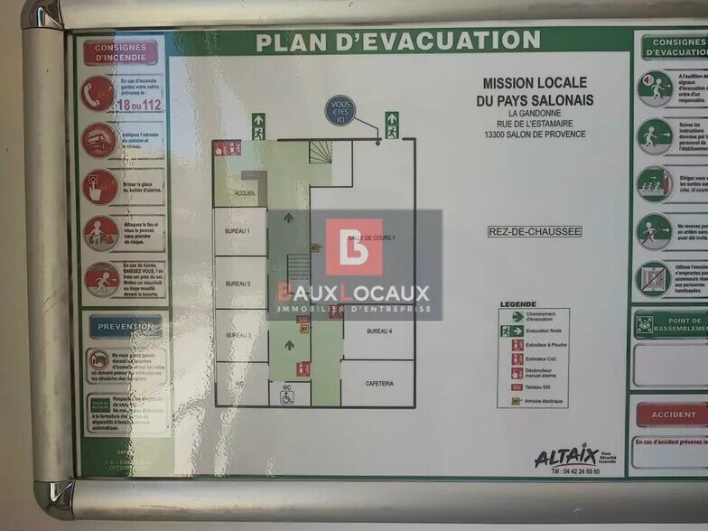 Office in Salon-de-Provence for lease - Site Plan - Image 2 of 3