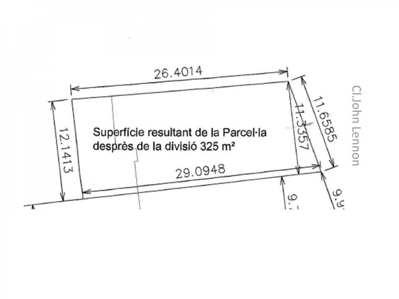 Land in Sentmenat, Barcelona for sale - Site Plan - Image 3 of 3