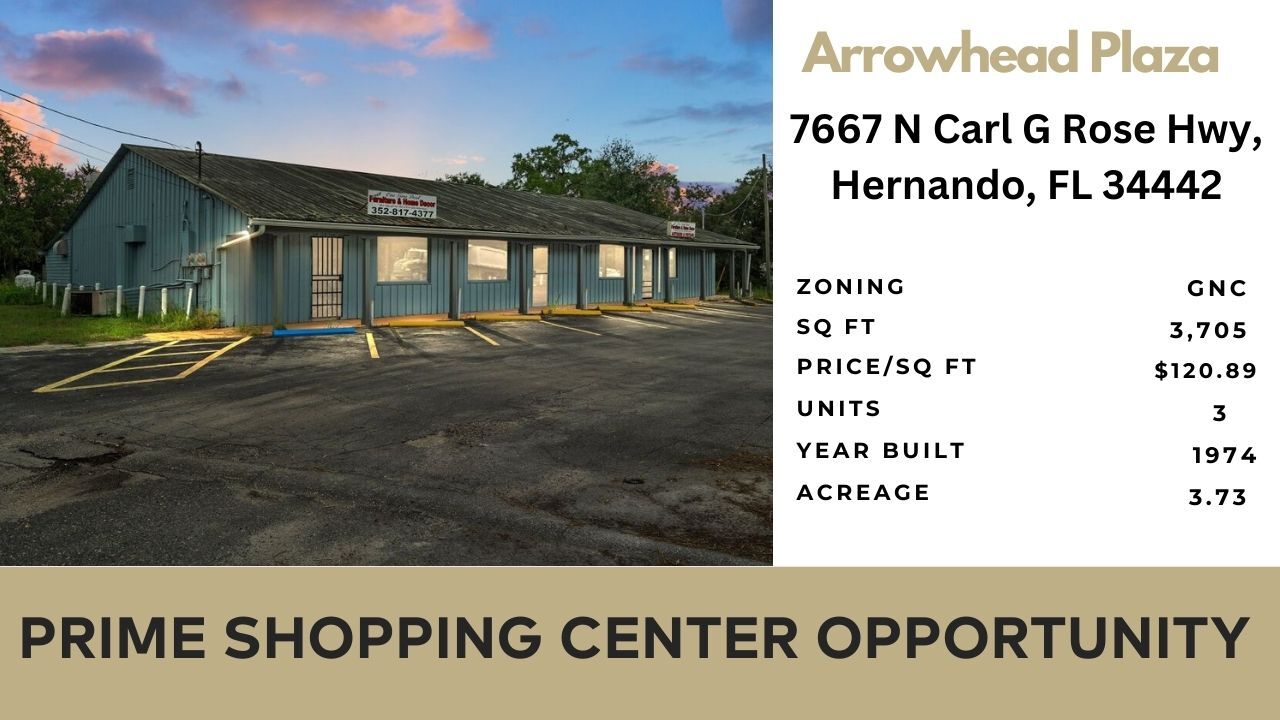 7667 N Carl G Rose Hwy, Hernando, FL for sale Building Photo- Image 1 of 28