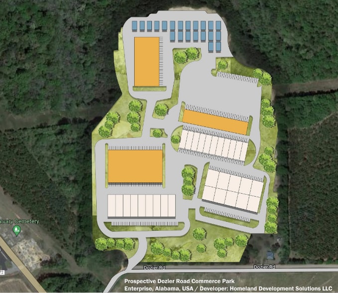 0 Dozier Road, Enterprise, AL for lease - Site Plan - Image 3 of 7