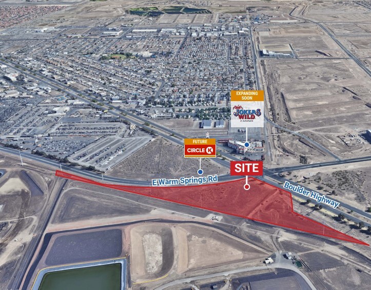 SWC Warm Springs Rd & Boulder Highway, Henderson, NV for lease Primary Photo- Image 1 of 2