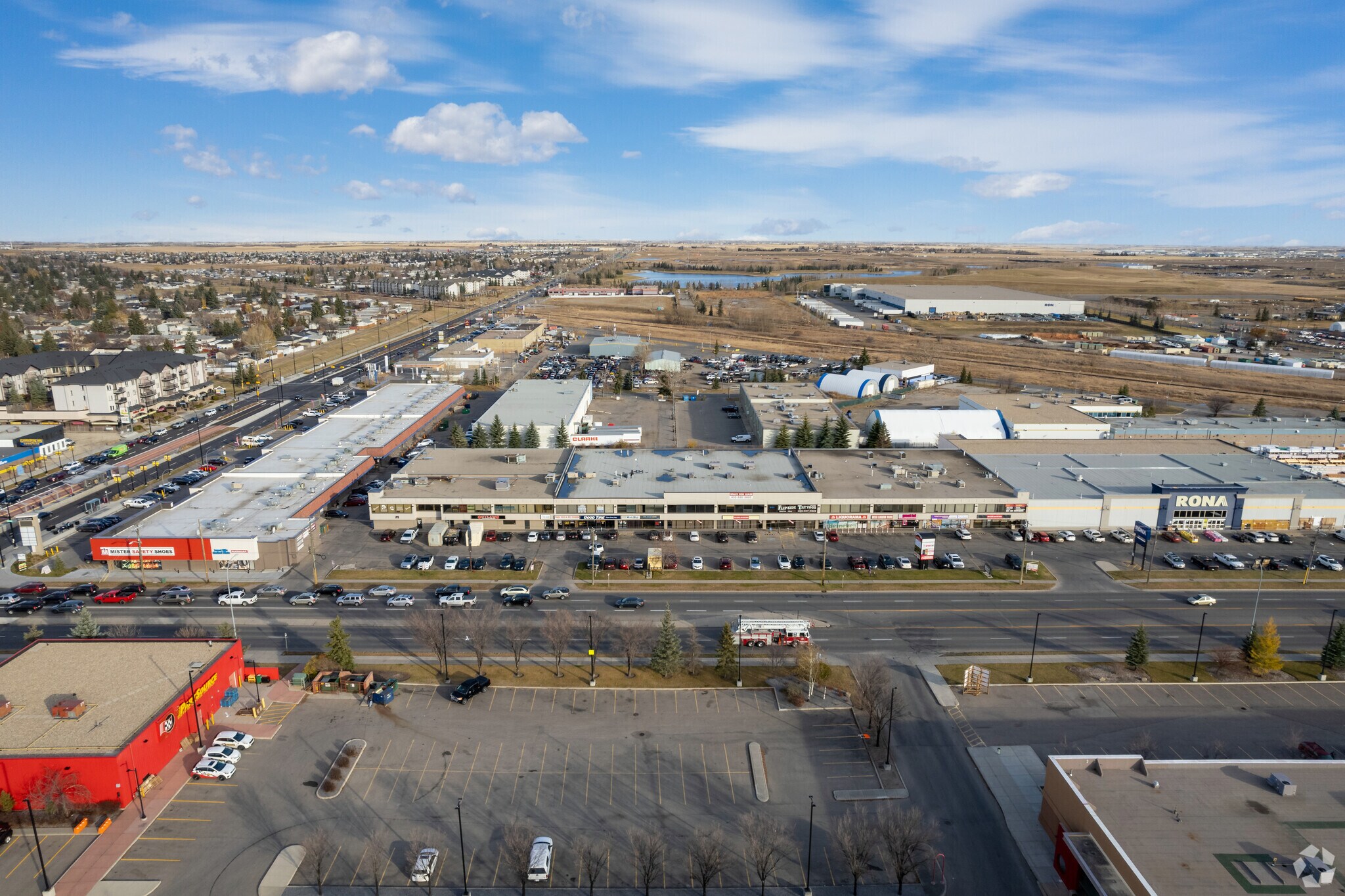 1830 52nd St SE, Calgary, AB for lease Aerial- Image 1 of 12