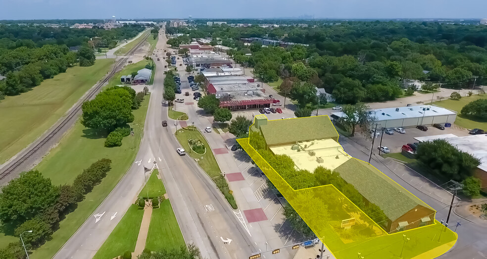 102-134 N Main St, Duncanville, TX for lease - Aerial - Image 3 of 6