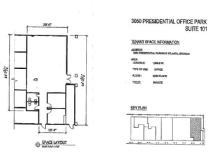 3050 Presidential Dr, Atlanta, GA for lease Floor Plan- Image 1 of 1