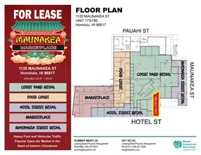 1120 Maunakea St, Honolulu, HI for lease Floor Plan- Image 2 of 2