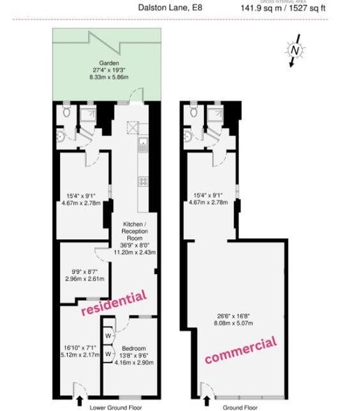 170 Dalston Ln, London for sale - Floor Plan - Image 2 of 13