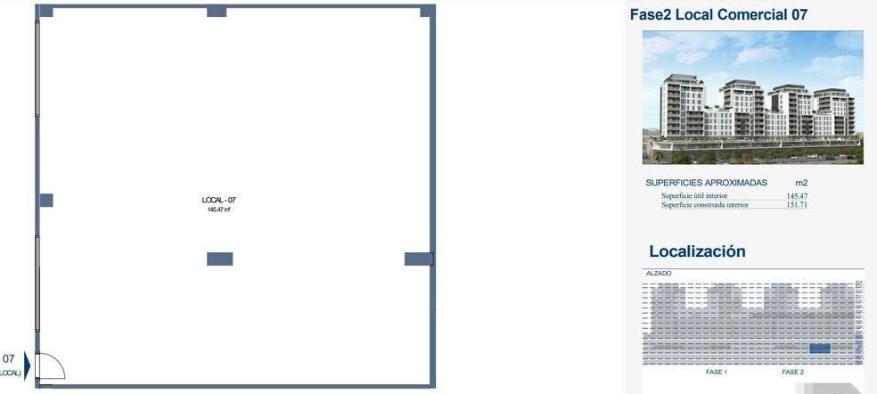 Retail in València for sale - Floor Plan - Image 2 of 4