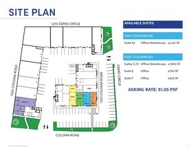 11251 Coloma Rd, Gold River, CA for lease Floor Plan- Image 1 of 1