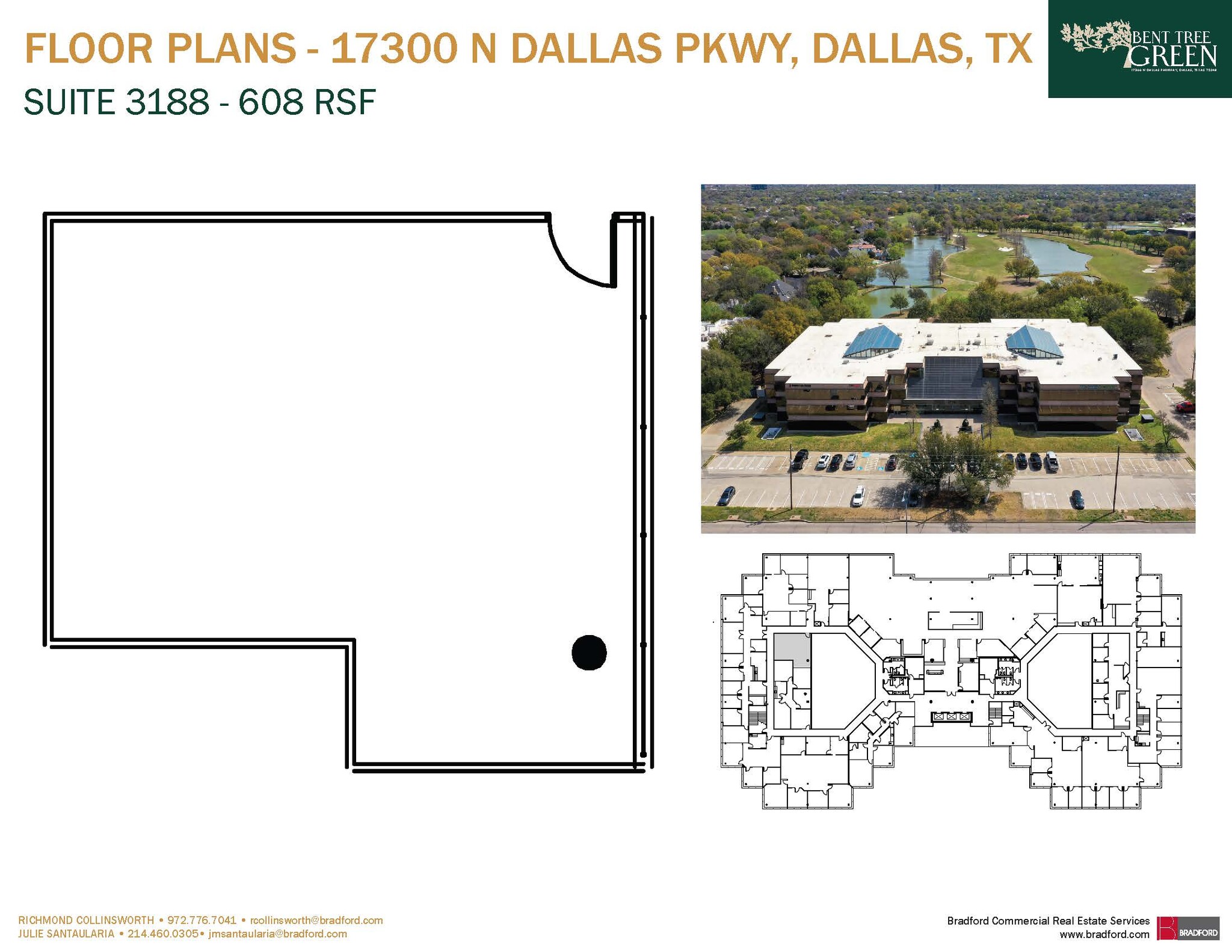 17300 N Dallas Pky, Dallas, TX for lease Floor Plan- Image 1 of 1