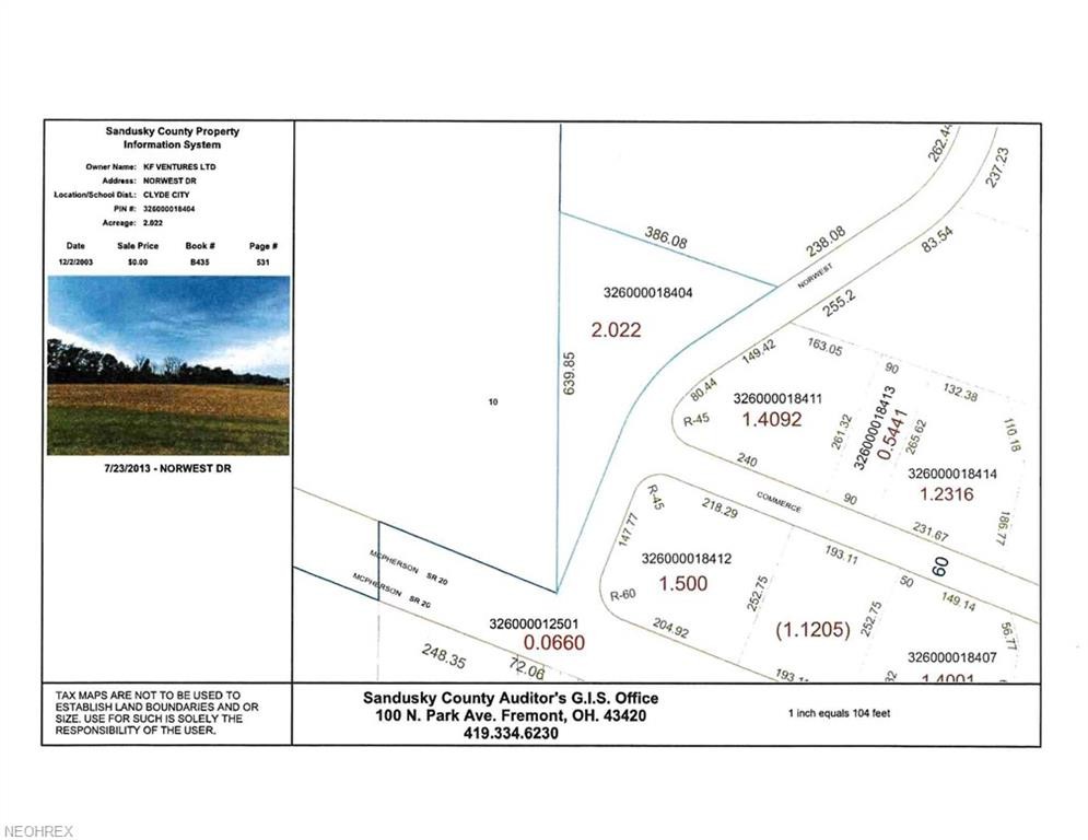 Norwest Dr, Clyde, OH for sale Other- Image 1 of 1