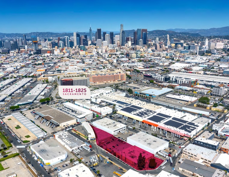 1825 Sacramento St, Los Angeles, CA for lease - Aerial - Image 3 of 9