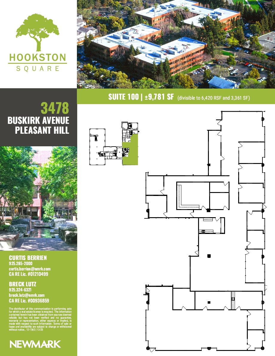 3478 Buskirk Ave, Pleasant Hill, CA for lease Floor Plan- Image 1 of 1