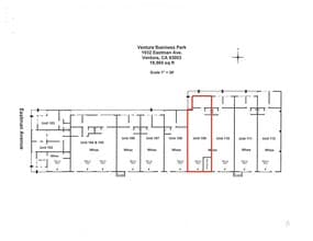 1932 Eastman Ave, Ventura, CA for lease Site Plan- Image 1 of 1