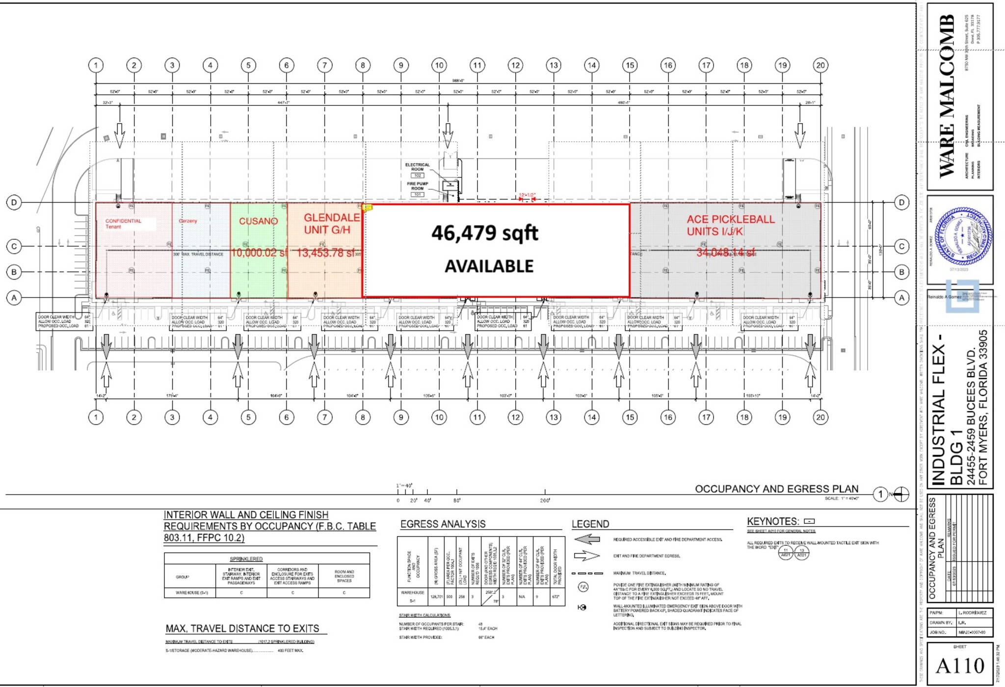 2501 Alessio Dr, Fort Myers, FL for lease Site Plan- Image 1 of 1