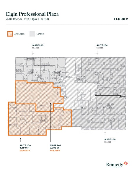 750 Fletcher Dr, Elgin, IL for lease - Floor Plan - Image 1 of 1