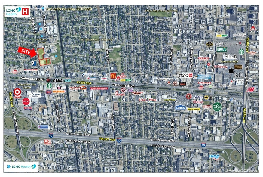 3500 Houma Blvd, Metairie, LA for sale - Aerial - Image 3 of 3