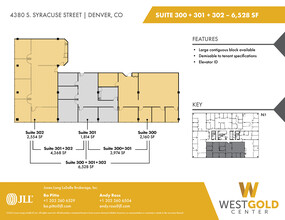 4380 S Syracuse St, Denver, CO for lease Floor Plan- Image 2 of 2