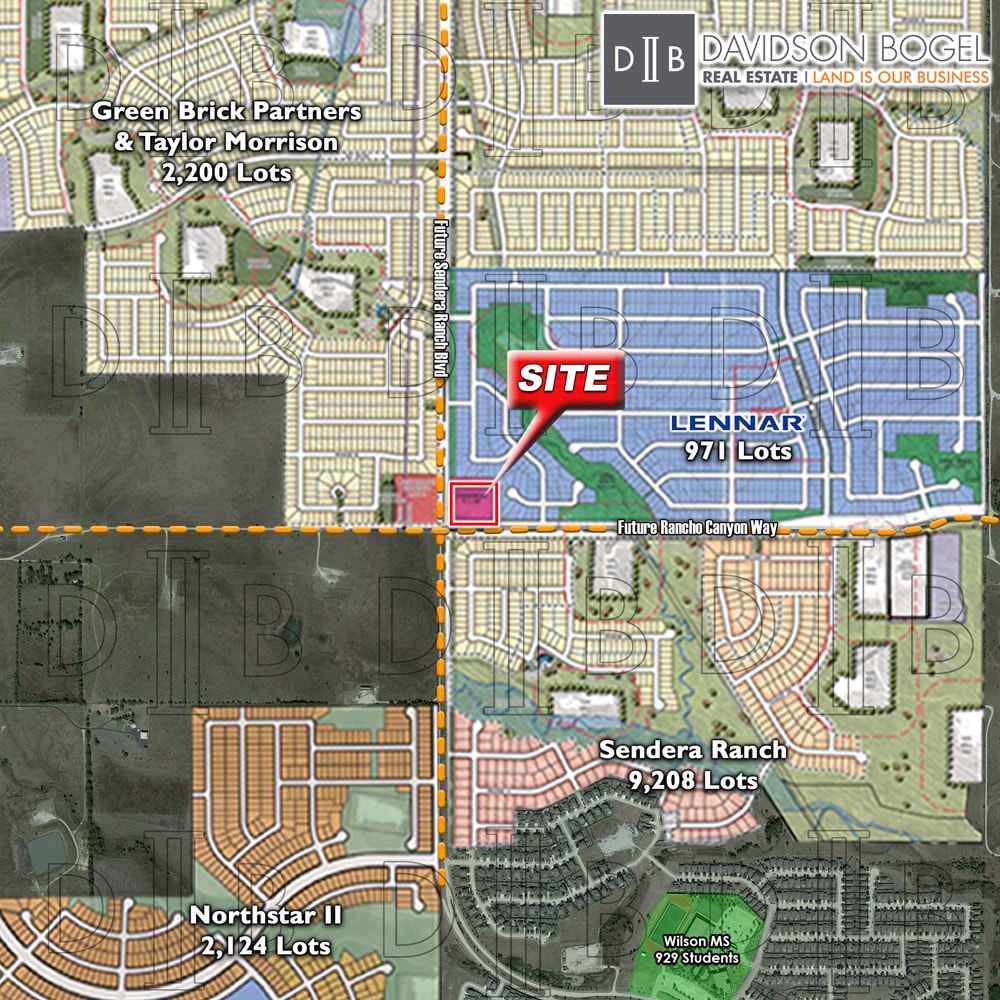 NEC Sendera Ranch Blvd. & Rancho Canyon Future Rancho Canyon Way