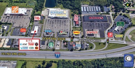 2863 S Arlington Rd, Akron, OH - AERIAL  map view - Image1