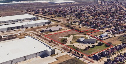 2600 Eastglen Blvd, Mesquite, TX - aerial  map view